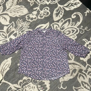 Lauren Conrad blouse. Excellent condition. Floral. Super soft. Size XXL